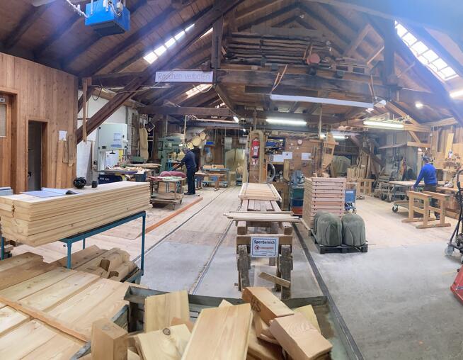 A photograph of the timberplay workshop
